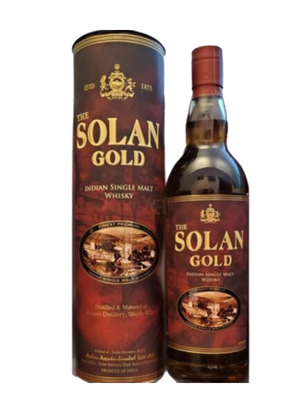 The Solan Gold Indian Single Malt Whisky