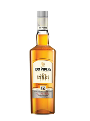 100 Pipers Blended Scotch Whisky Aged 12 Years